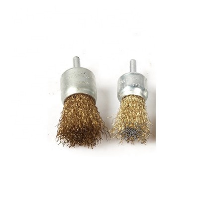 High Quality Polishing Pen Shape Crimped Wire End Brush